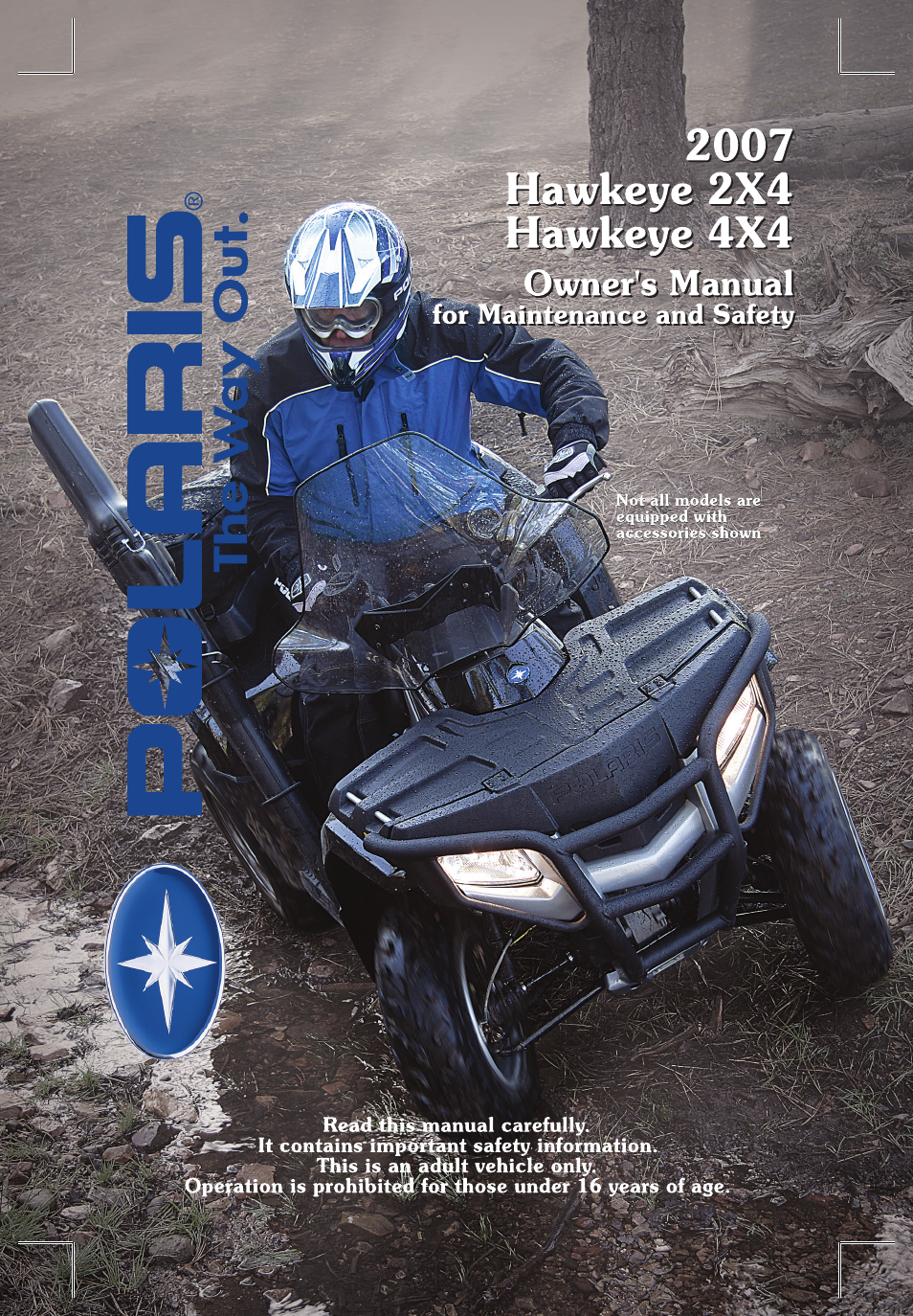 Polaris Hawkeye 9920787 User Manual | 141 pages