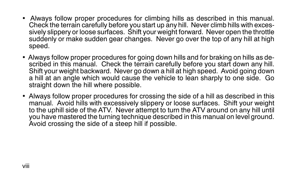 Polaris Sportsman 90 User Manual | Page 11 / 220