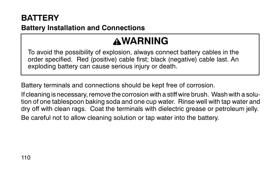 Warning | Polaris Sportsman 90 User Manual | Page 146 / 220