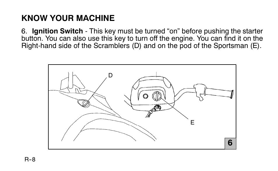 Polaris Sportsman 90 User Manual | Page 24 / 220