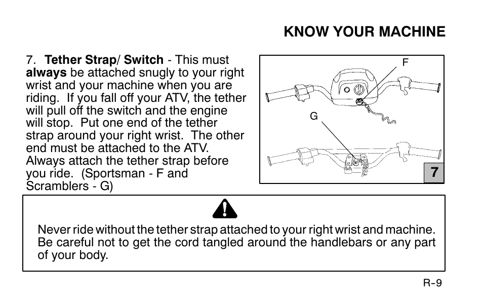 Polaris Sportsman 90 User Manual | Page 25 / 220