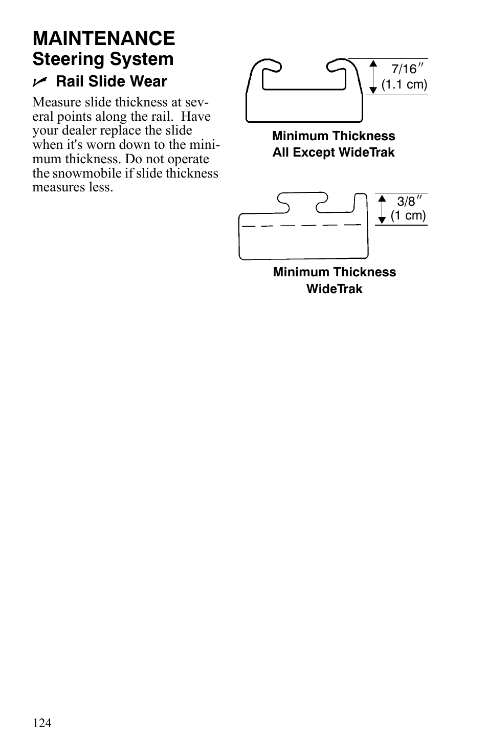 Maintenance, Steering system | Polaris Indy 340 Touring User Manual | Page 127 / 159