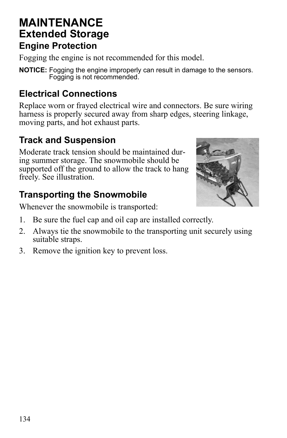Maintenance, Extended storage | Polaris IQ Turbo Dragon User Manual | Page 137 / 159