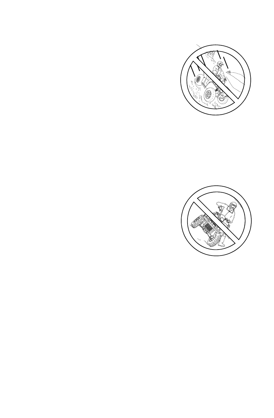 Safety, Safety warnings, Descending hills improperly | Crossing hillsides | Polaris Sportsman 850 XP User Manual | Page 18 / 141