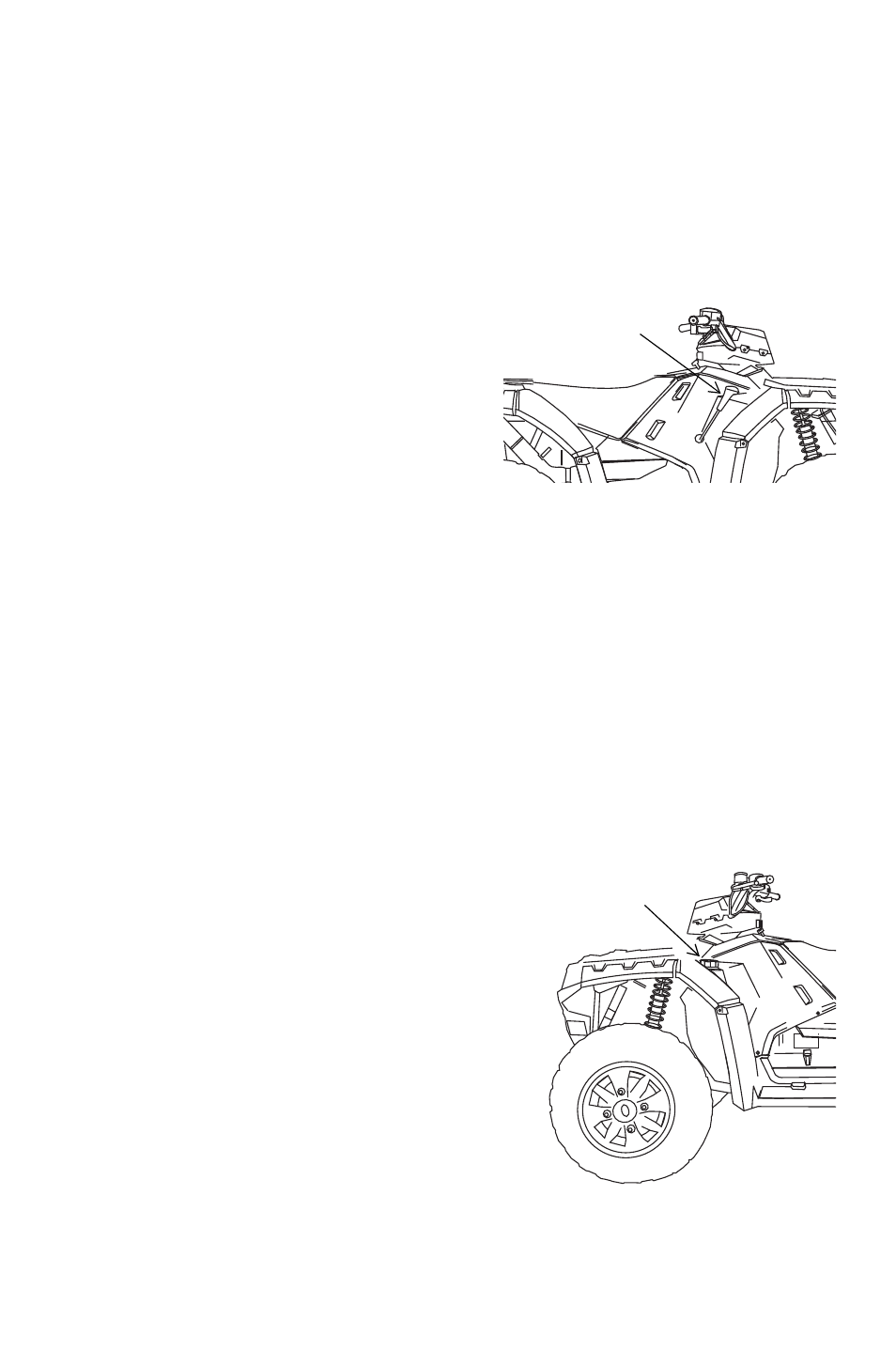Features and controls, Electronic power steering (eps), Automatic transmission gear selector | Fuel tank | Polaris Sportsman 850 XP User Manual | Page 36 / 141