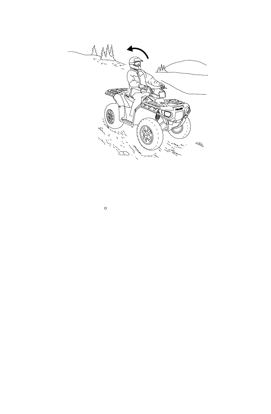 Operation, Driving downhill | Polaris Sportsman 850 XP User Manual | Page 62 / 141