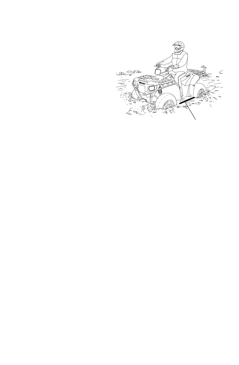 Operation, Driving through water | Polaris Sportsman 850 XP User Manual | Page 64 / 141