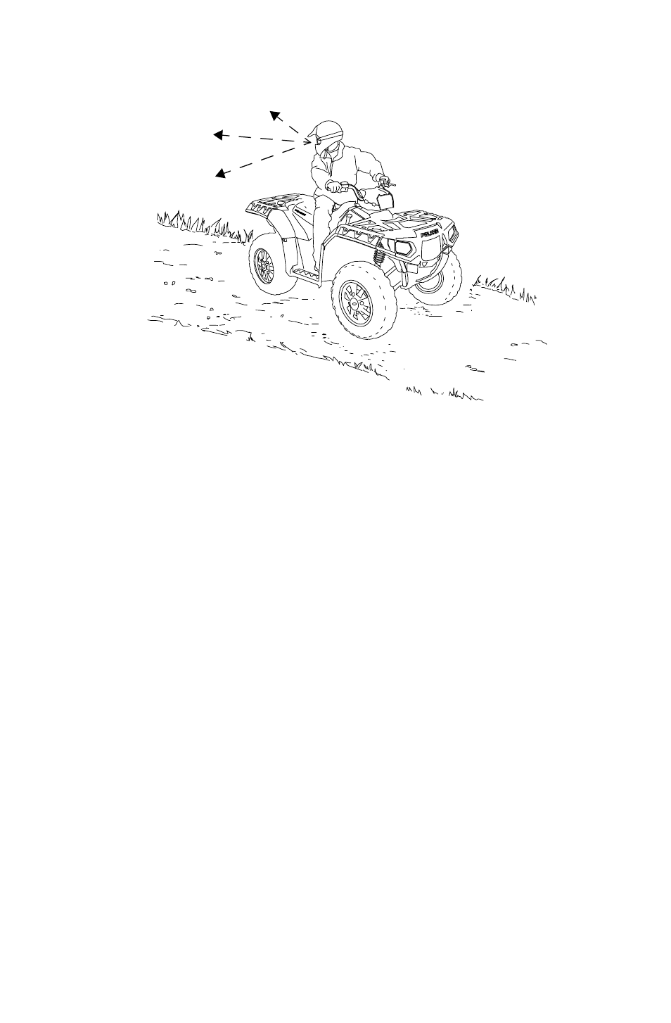 Operation, Driving in reverse | Polaris Sportsman 850 XP User Manual | Page 66 / 141