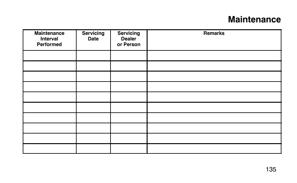 Maintenance | Polaris Scrambler 50 User Manual | Page 137 / 186