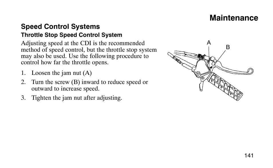 Maintenance | Polaris Scrambler 50 User Manual | Page 143 / 186