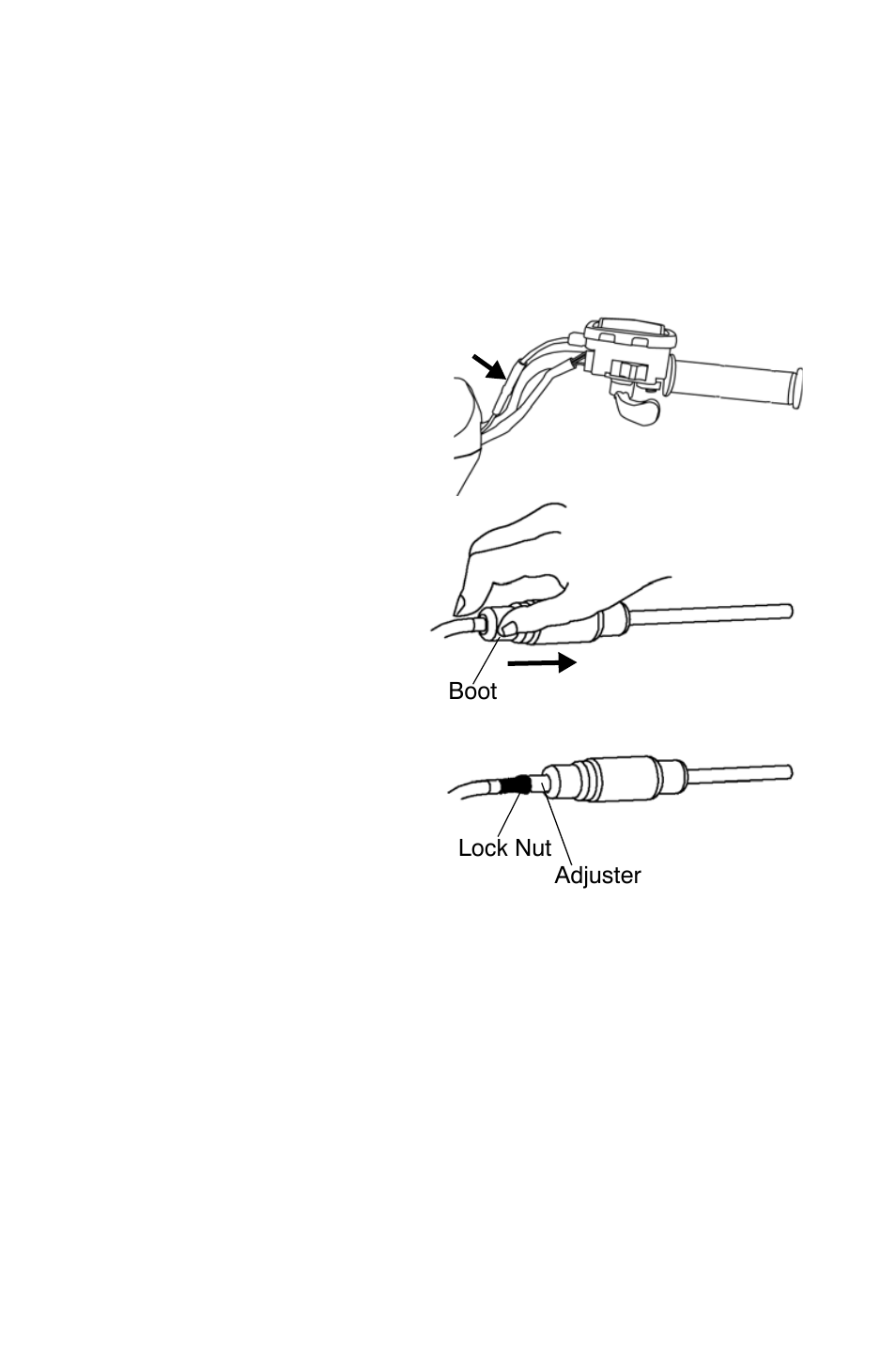 Adjustments, Throttle body/idle rpm, Throttle cable freeplay | Polaris Sportsman 9921828 User Manual | Page 121 / 136
