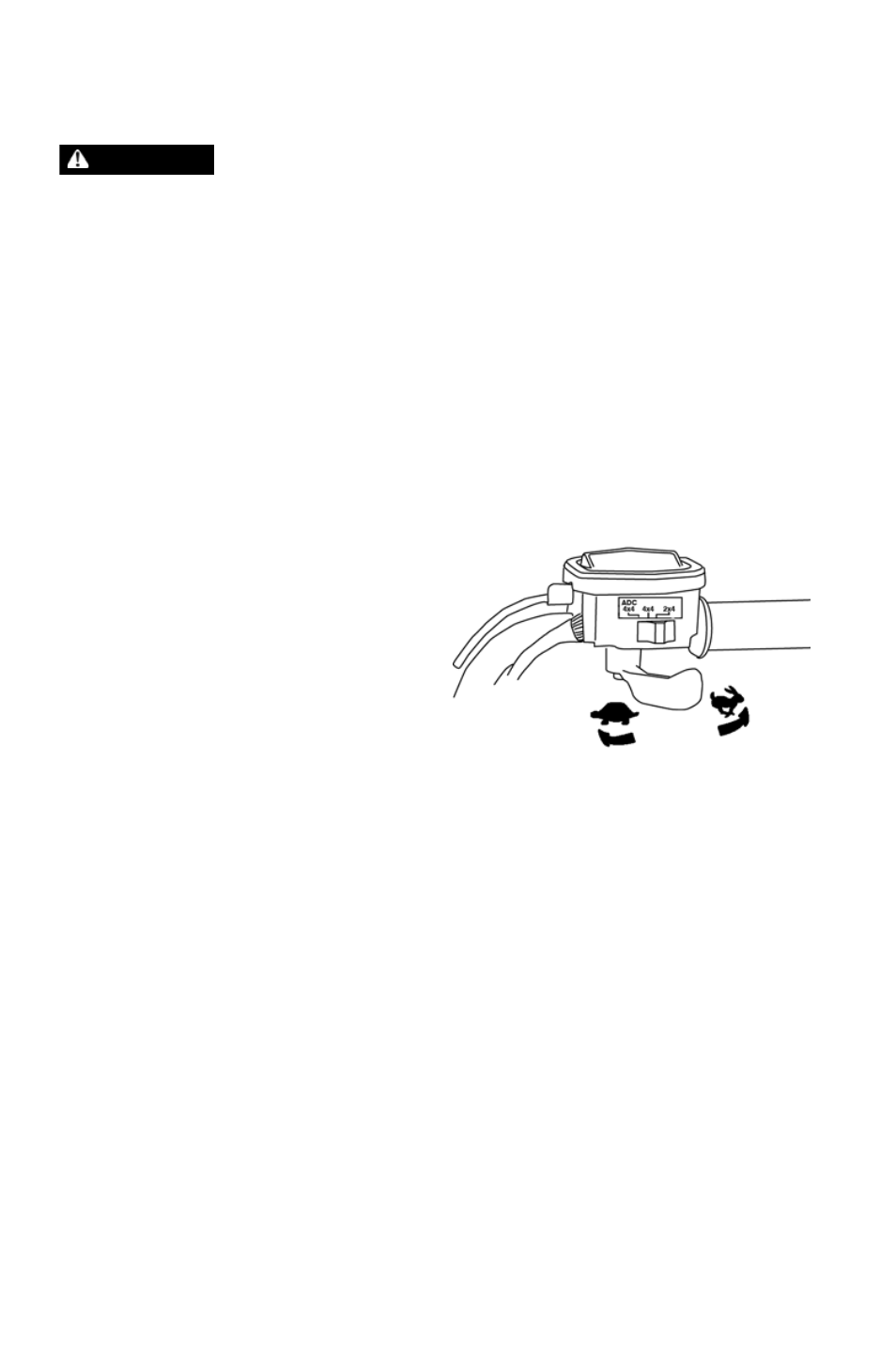 Features and controls, Throttle lever | Polaris Sportsman 9921828 User Manual | Page 31 / 136