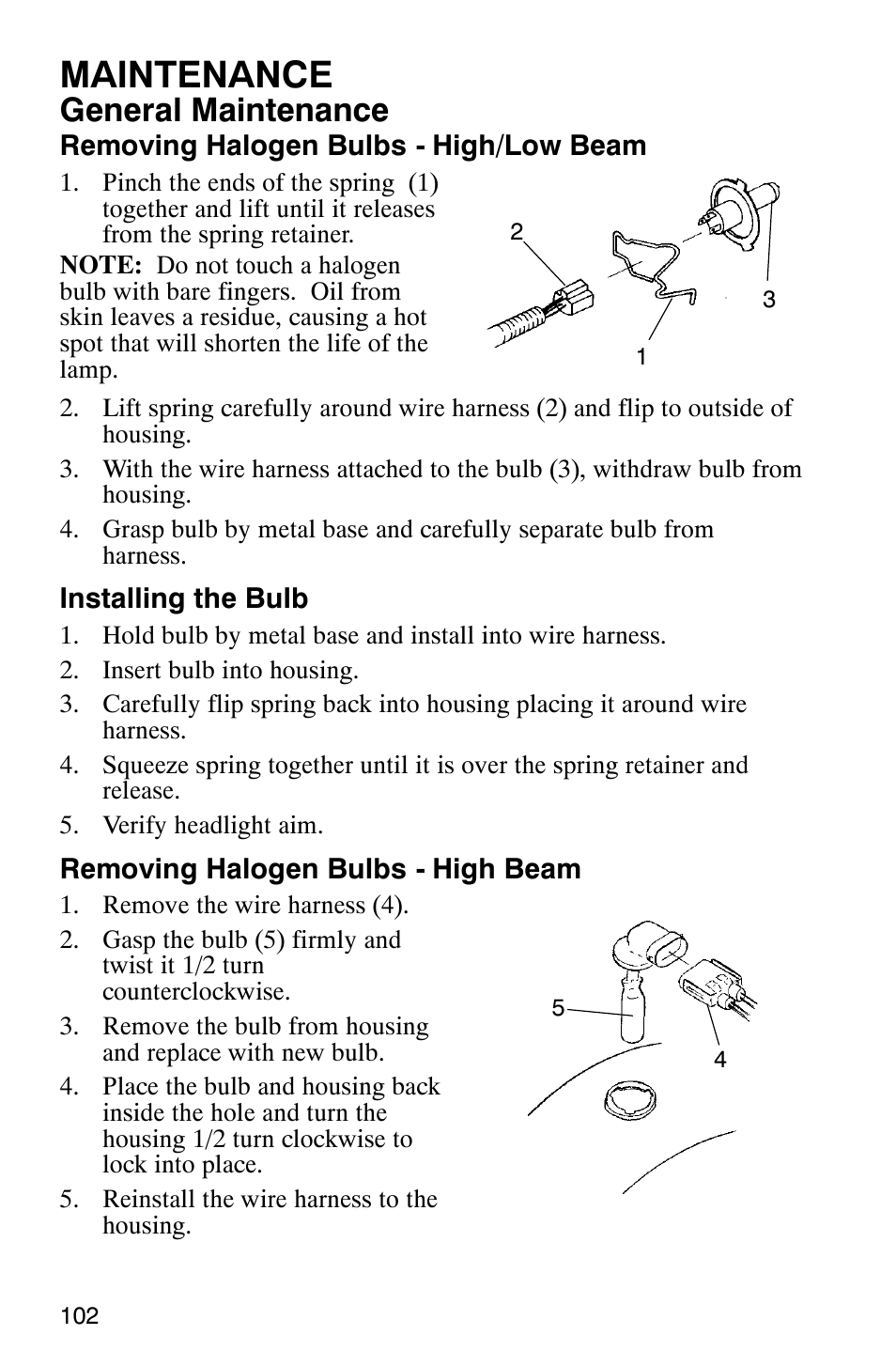 Maintenance, General maintenance | Polaris 340 Classic User Manual | Page 104 / 144