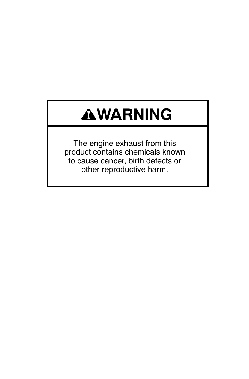 Warning | Polaris 500 2X4 User Manual | Page 3 / 126