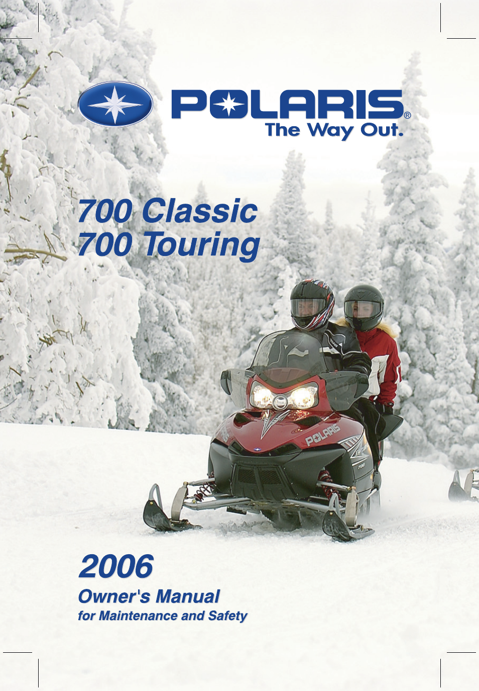 Polaris 700 Touring User Manual | 133 pages