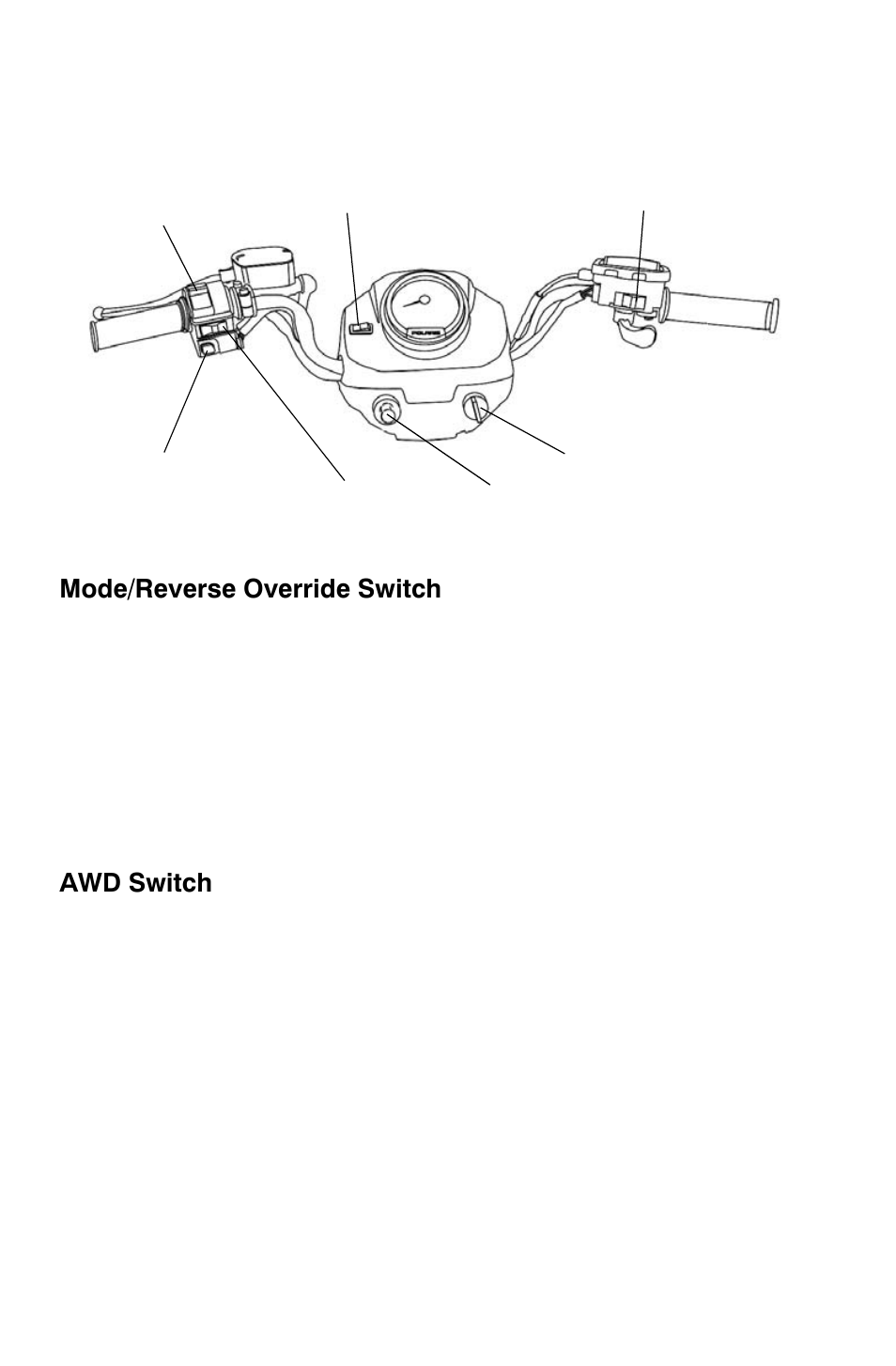 Features and controls, Switches | Polaris Sportsman 9921825 User Manual | Page 27 / 132