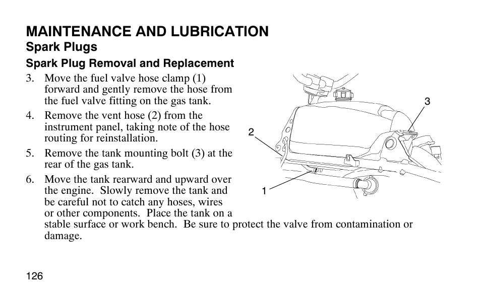 Maintenance and lubrication | Polaris 9920183 User Manual | Page 129 / 189
