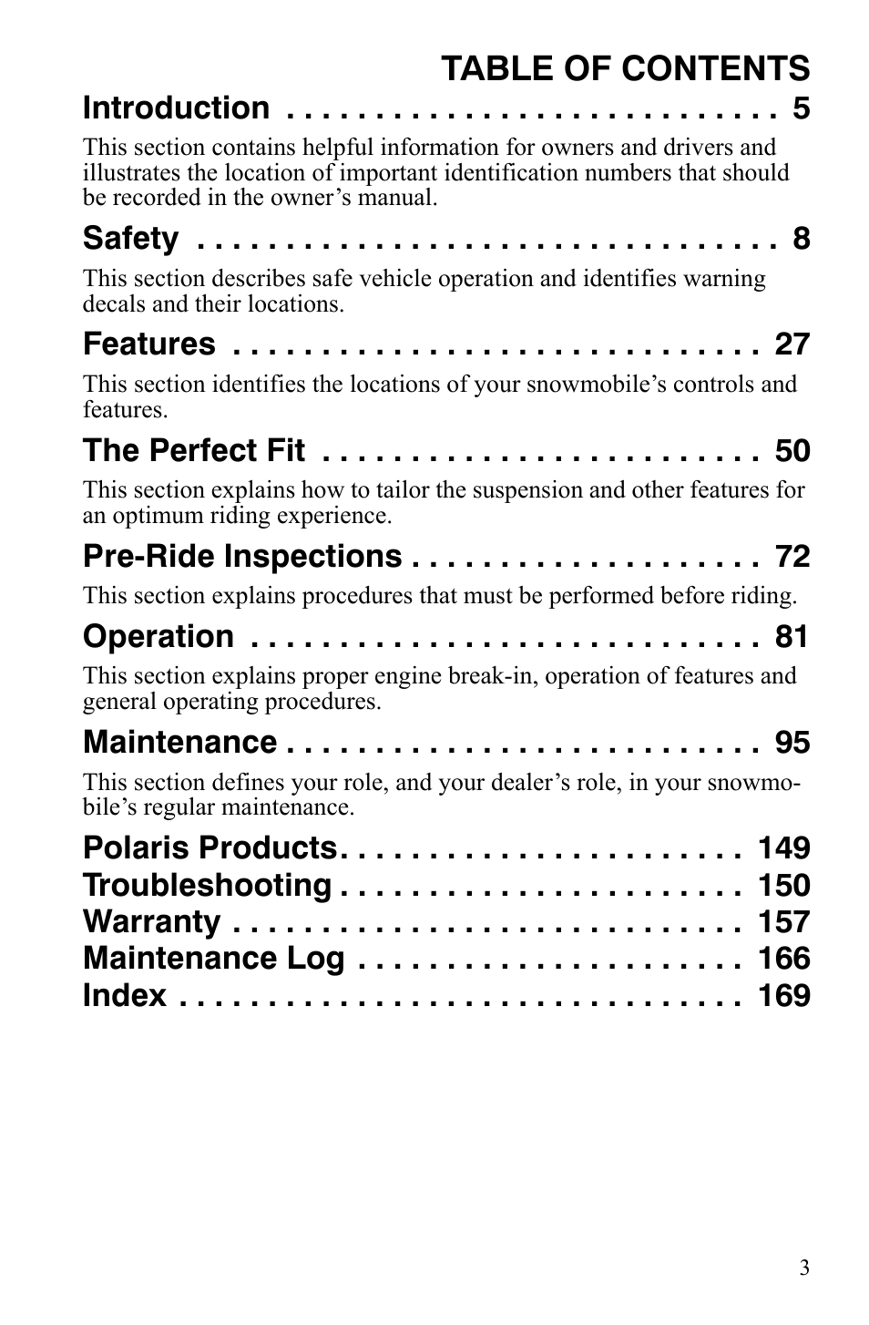 Polaris IQ Turbo LX User Manual | Page 6 / 174