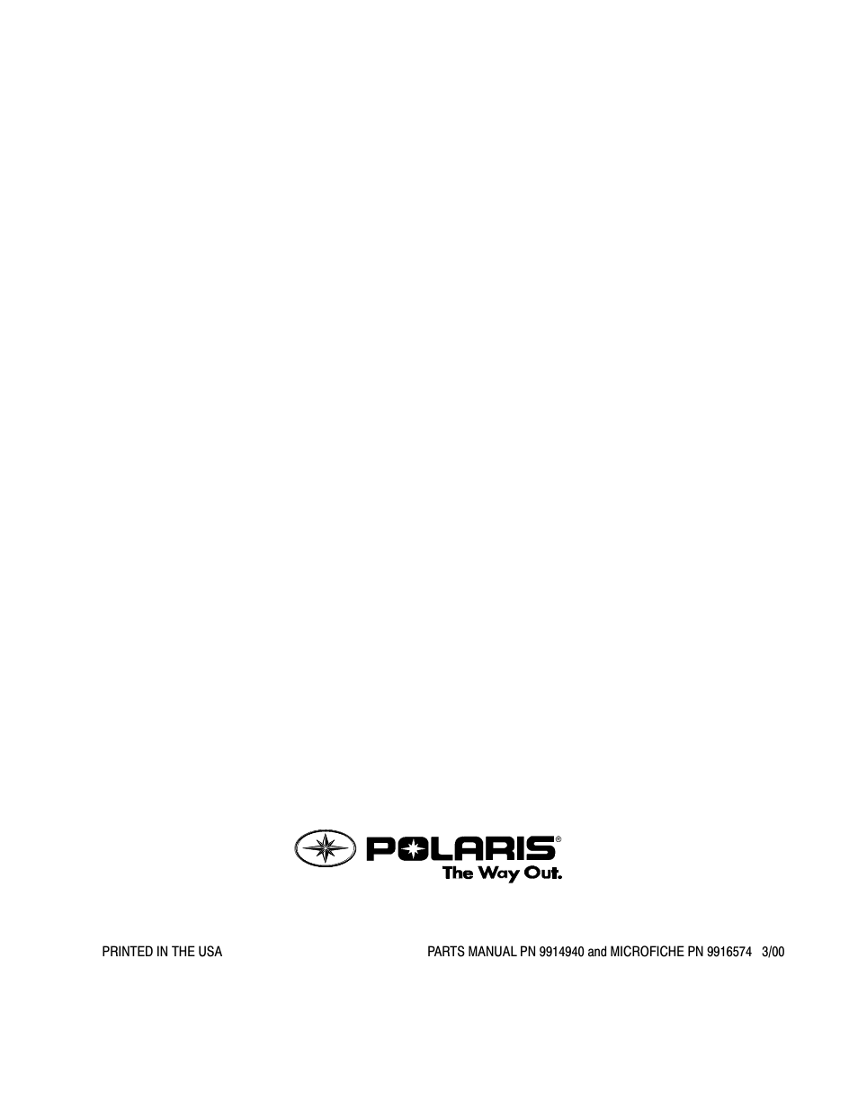 Polaris MAGNUM 325 4X4 A00CD32AA User Manual | Page 58 / 59