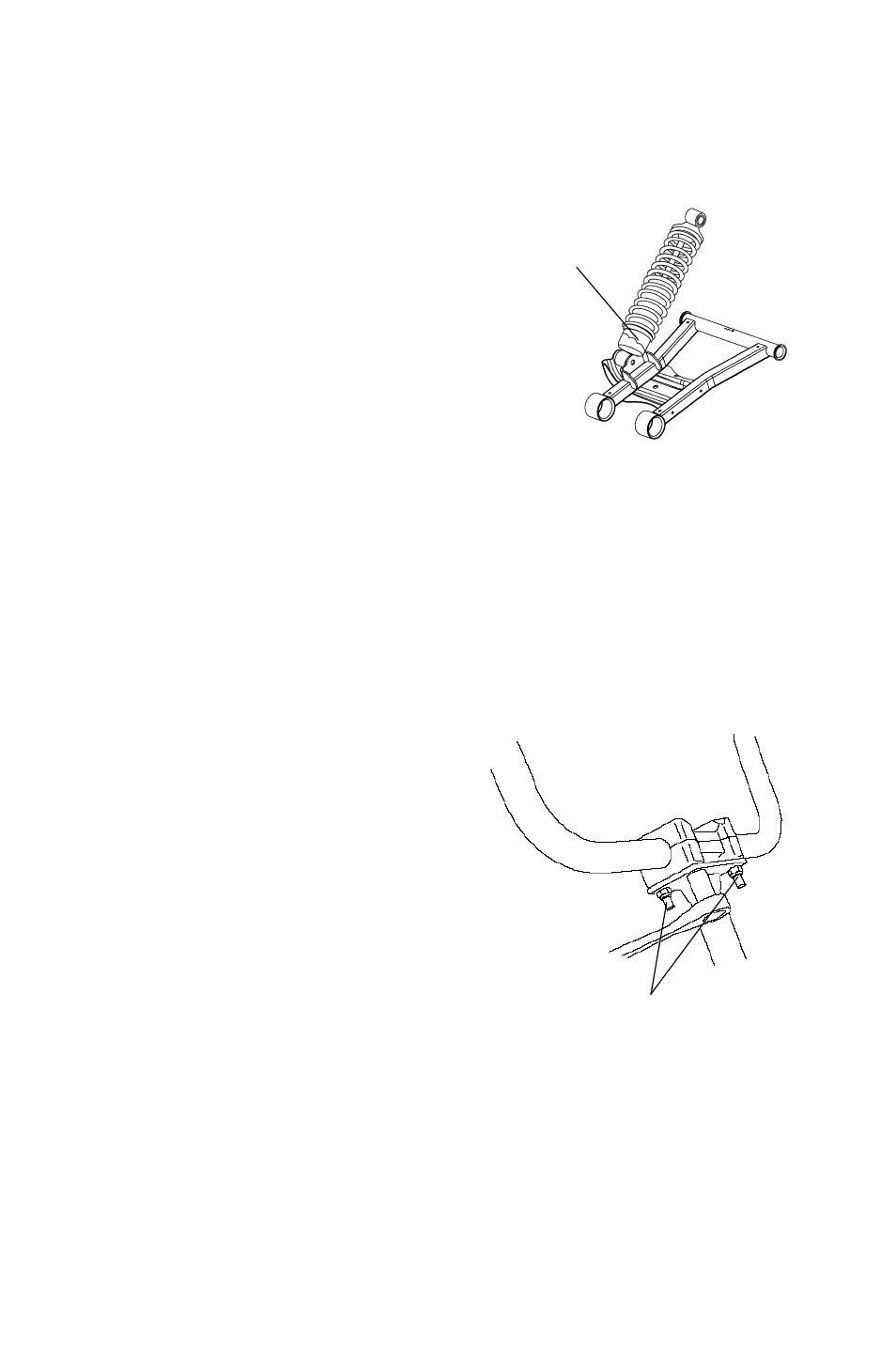 Adjustments, Camber and caster, Rear springs | Handlebars | Polaris Sportsman 800 Big Boss User Manual | Page 119 / 136