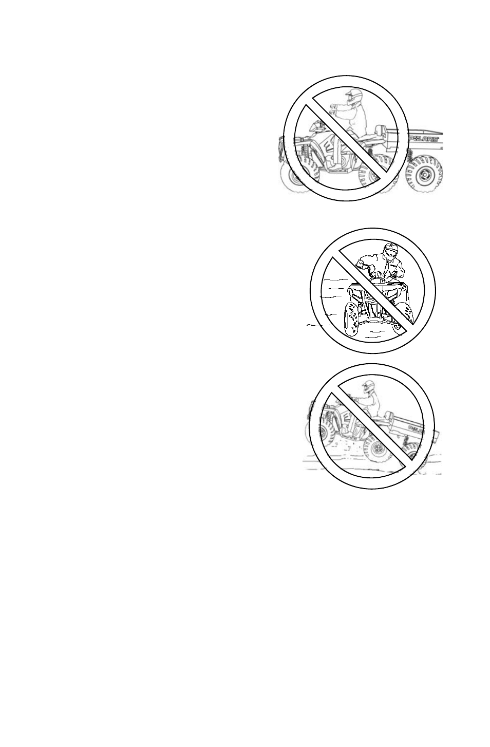 Safety, Safety warnings | Polaris Sportsman 800 Big Boss User Manual | Page 17 / 136