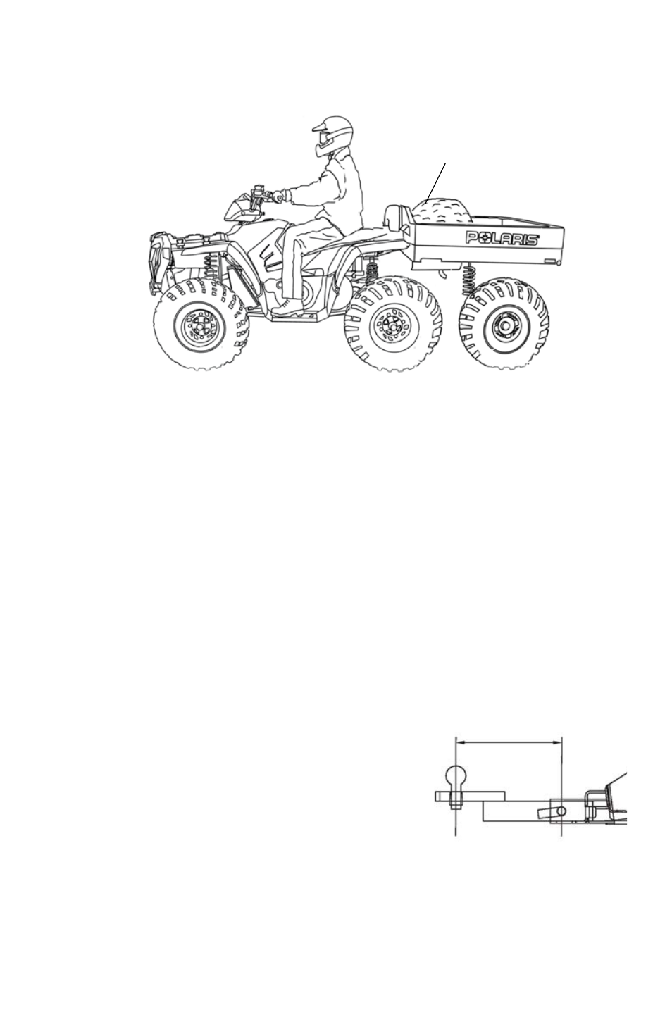 Operation, Hauling cargo | Polaris Sportsman 800 Big Boss User Manual | Page 66 / 136