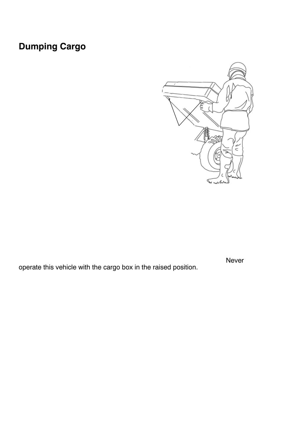 Operation, Hauling cargo | Polaris Sportsman 800 Big Boss User Manual | Page 67 / 136