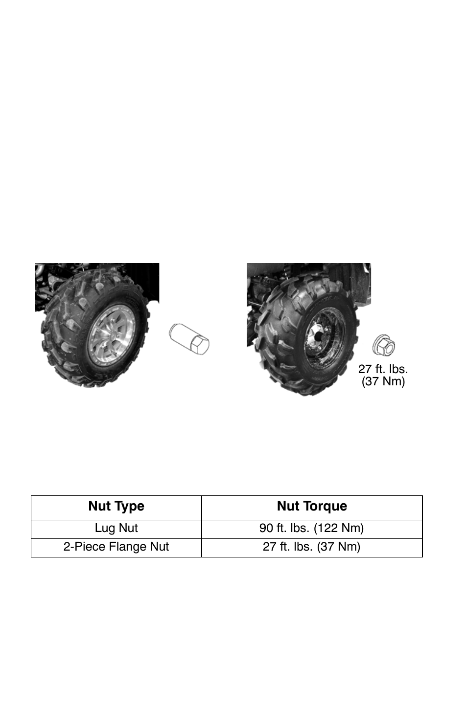 Maintenance, Tires | Polaris Sportsman 800 Big Boss User Manual | Page 91 / 136