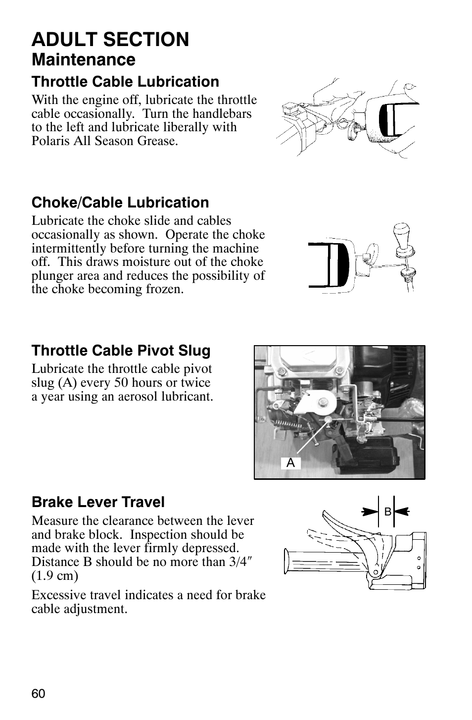 Maintenance | Polaris 120 User Manual | Page 63 / 99