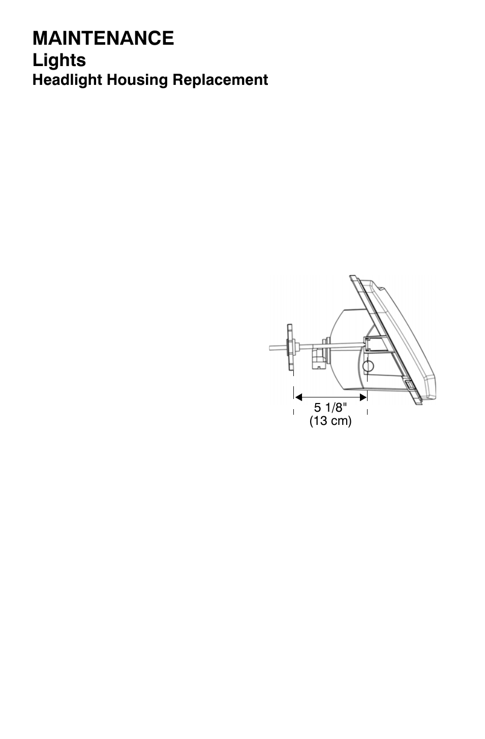 Maintenance, Lights | Polaris Sportsman 800 X2 User Manual | Page 107 / 148