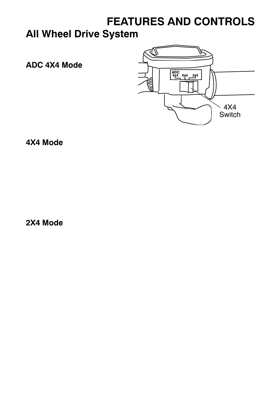 Features and controls, All wheel drive system | Polaris Sportsman 800 X2 User Manual | Page 40 / 148