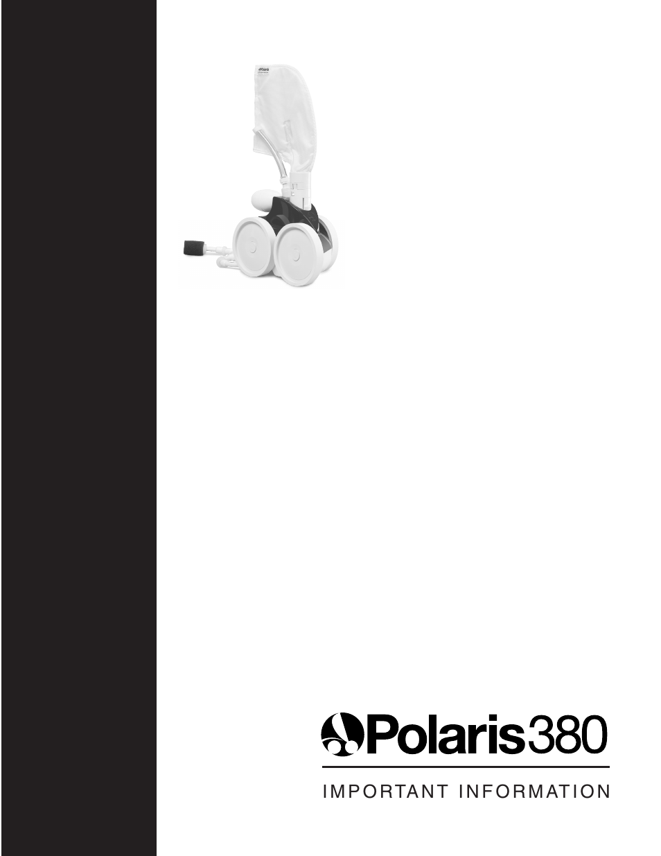 Polaris 380 User Manual | 19 pages