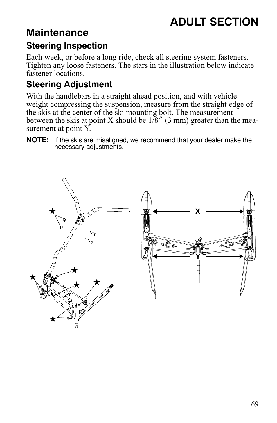 Maintenance | Polaris 120 Youth User Manual | Page 72 / 100