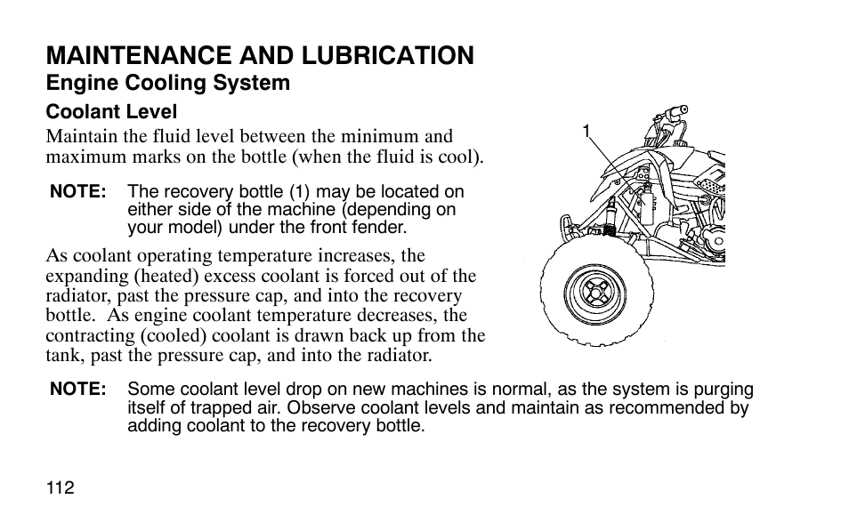Maintenance and lubrication | Polaris Predator 9920779 User Manual | Page 115 / 191