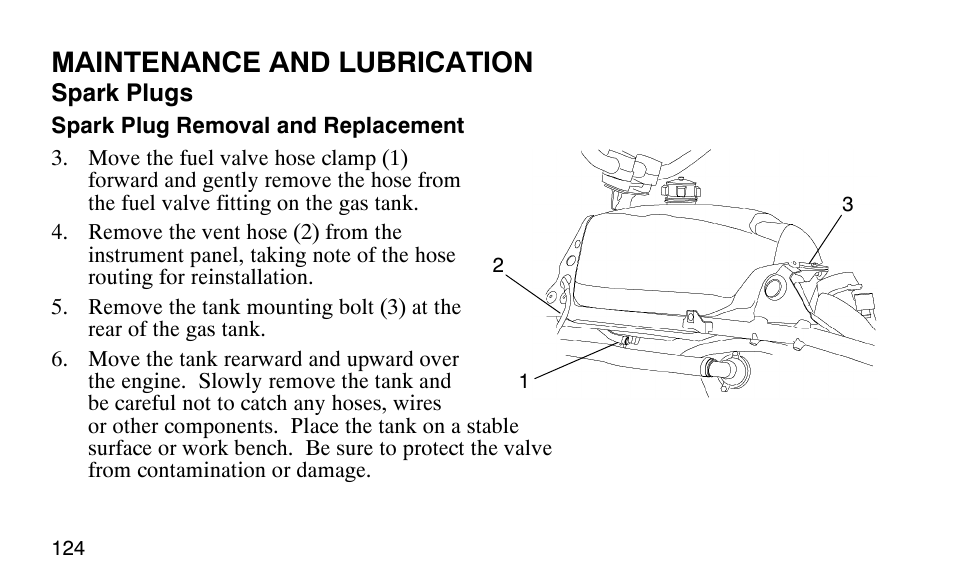Maintenance and lubrication | Polaris Predator 9920779 User Manual | Page 127 / 191