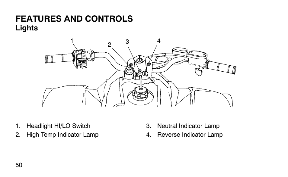 Features and controls | Polaris Predator 9920779 User Manual | Page 53 / 191