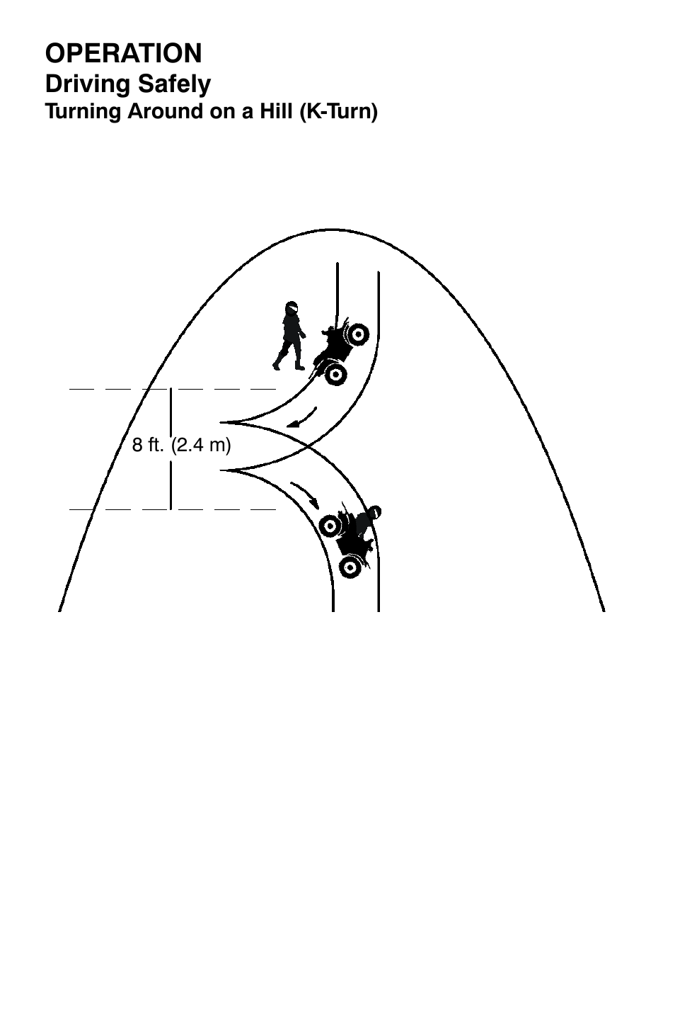 Operation, Driving safely | Polaris Sportsman 9921344 User Manual | Page 60 / 135