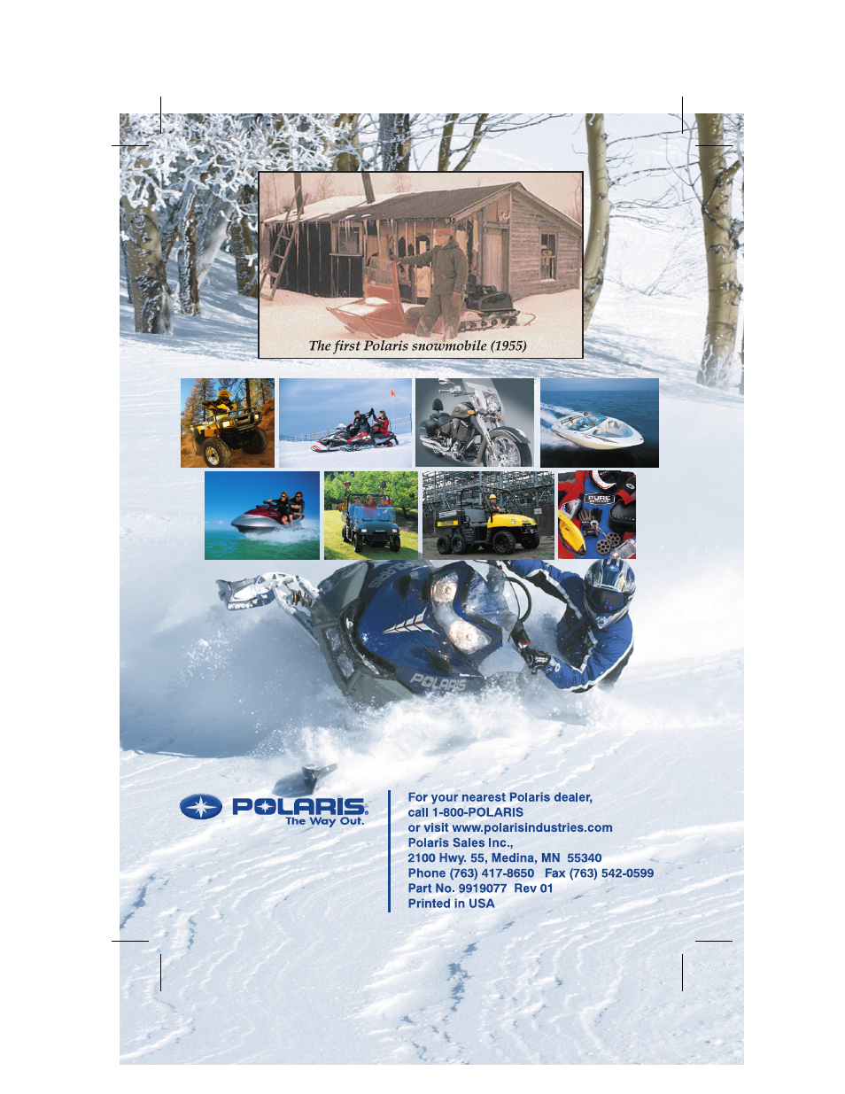 Polaris 900 RMK User Manual | Page 2 / 123