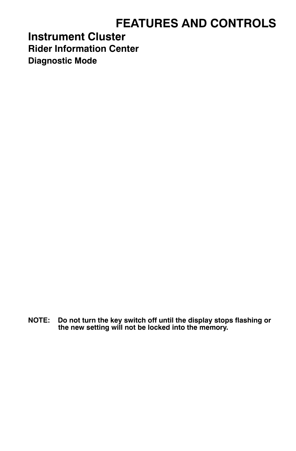 Features and controls, Instrument cluster | Polaris Sportsman 9921792 User Manual | Page 37 / 131