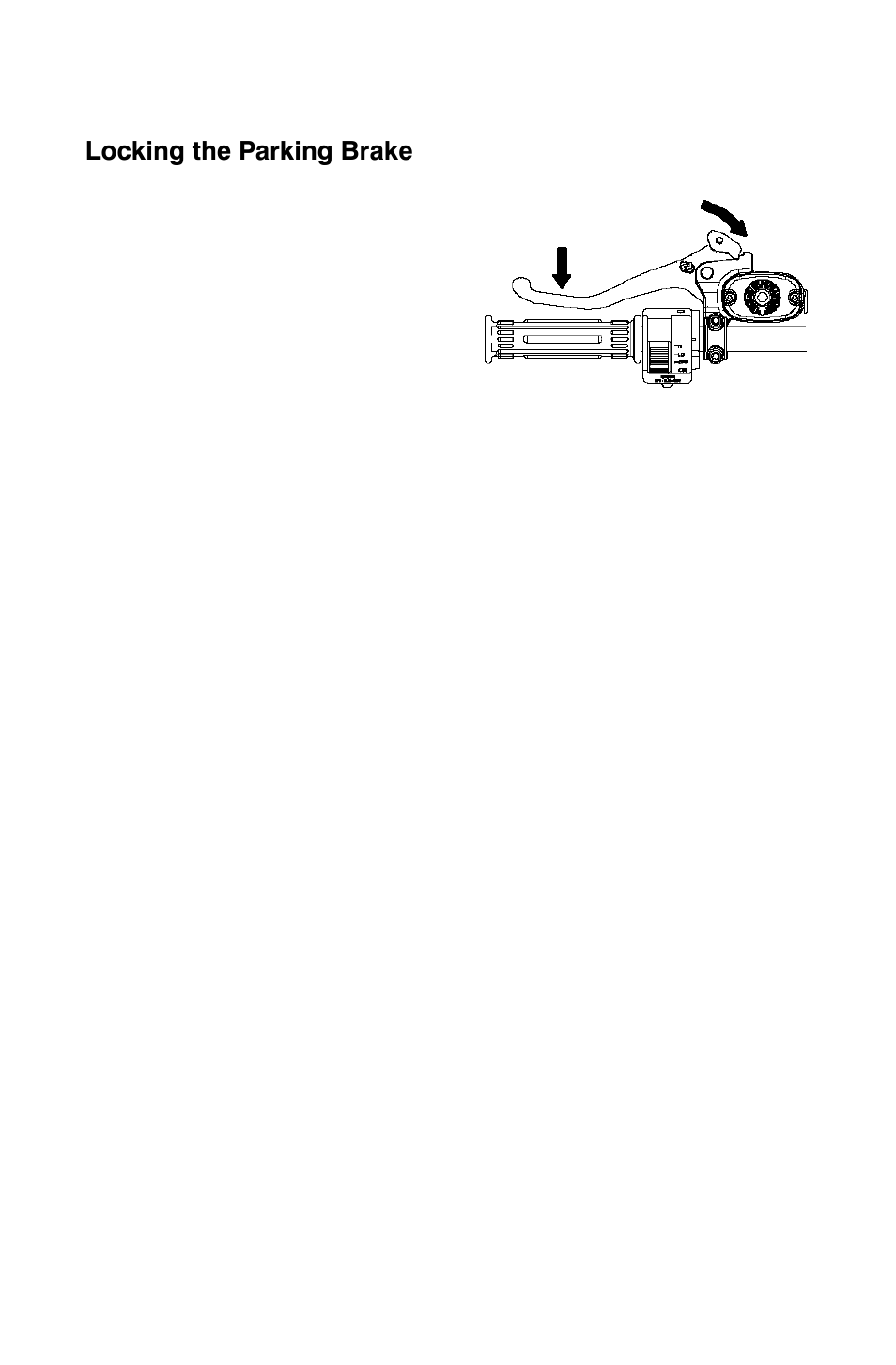 Features and controls, Parking brake | Polaris Sportsman 9921822 User Manual | Page 32 / 126