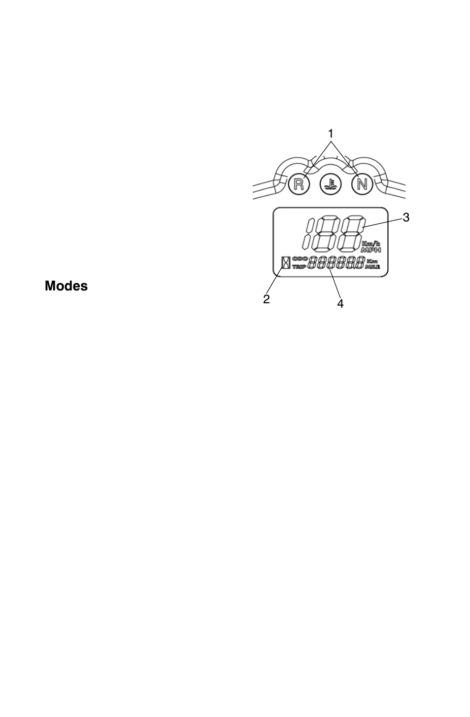 Features and controls, Instrument cluster | Polaris Sportsman 9921822 User Manual | Page 40 / 126