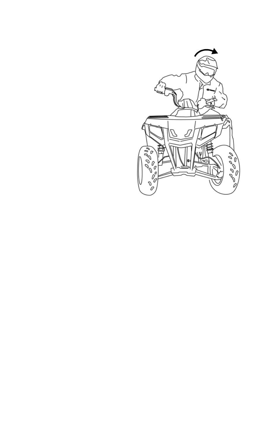 Operation, Turning the vehicle | Polaris Sportsman 9921822 User Manual | Page 49 / 126