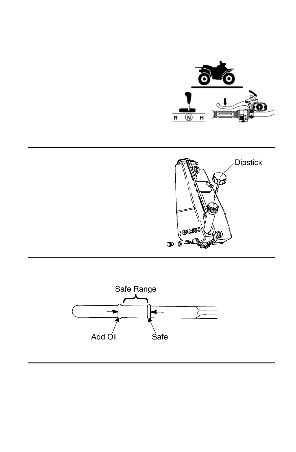 Maintenance, Engine oil | Polaris Sportsman 9921822 User Manual | Page 68 / 126