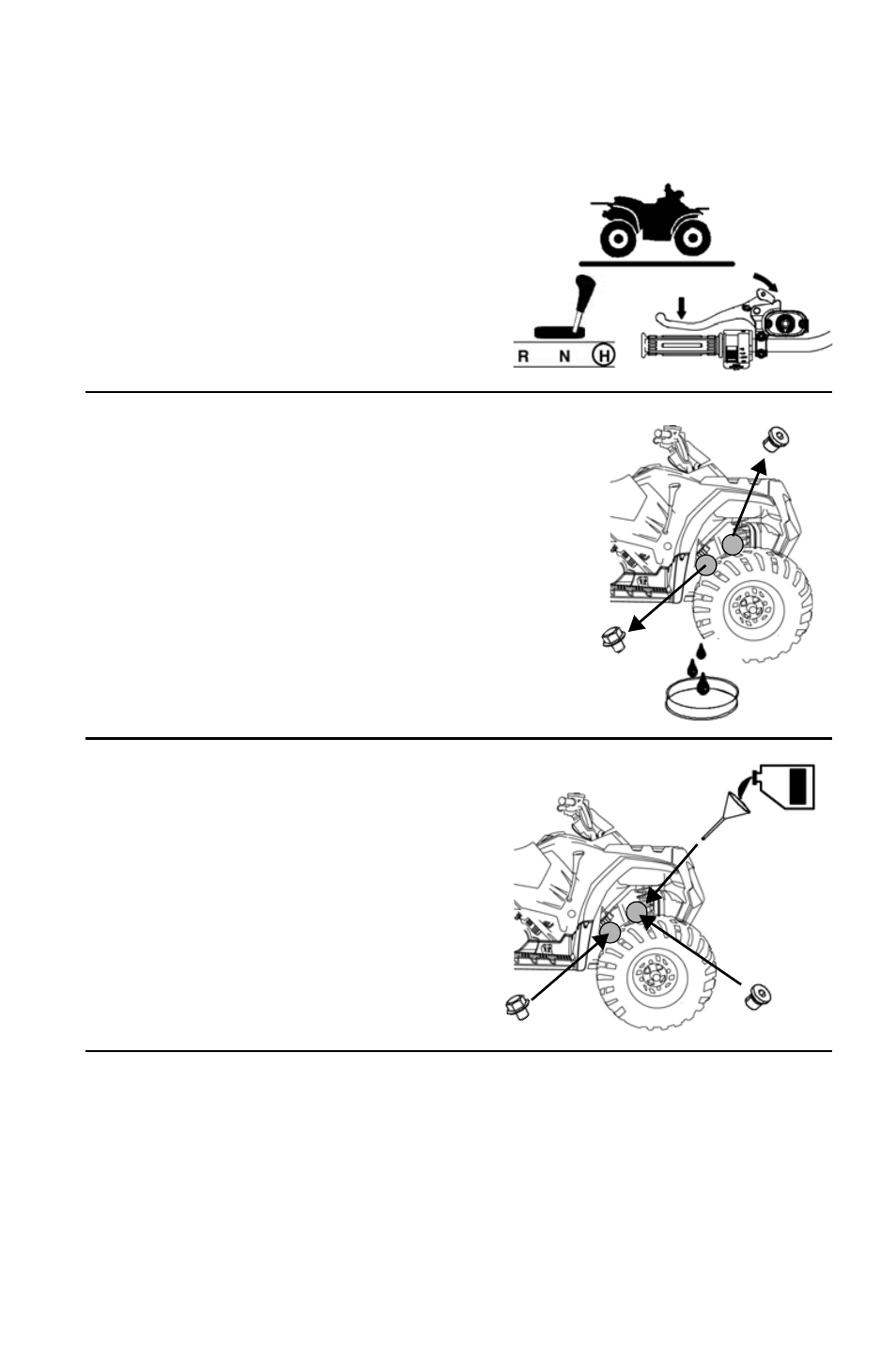 Maintenance, Front gearcase (demand drive) fluid | Polaris Sportsman 9921822 User Manual | Page 76 / 126
