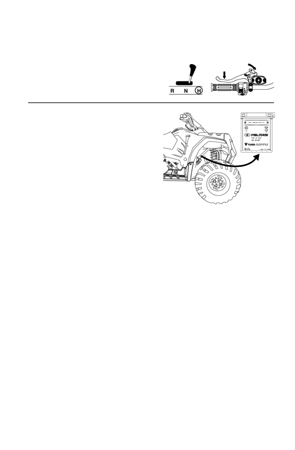 Maintenance, Battery | Polaris Sportsman 9921822 User Manual | Page 96 / 126