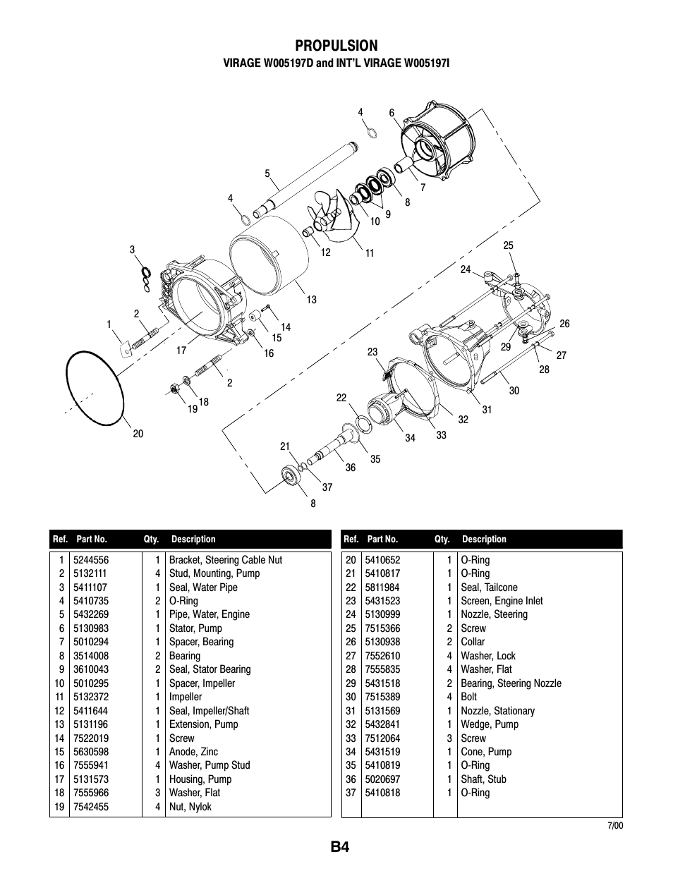 B4 propulsion | Polaris VIRAGE W005197D User Manual | Page 18 / 42