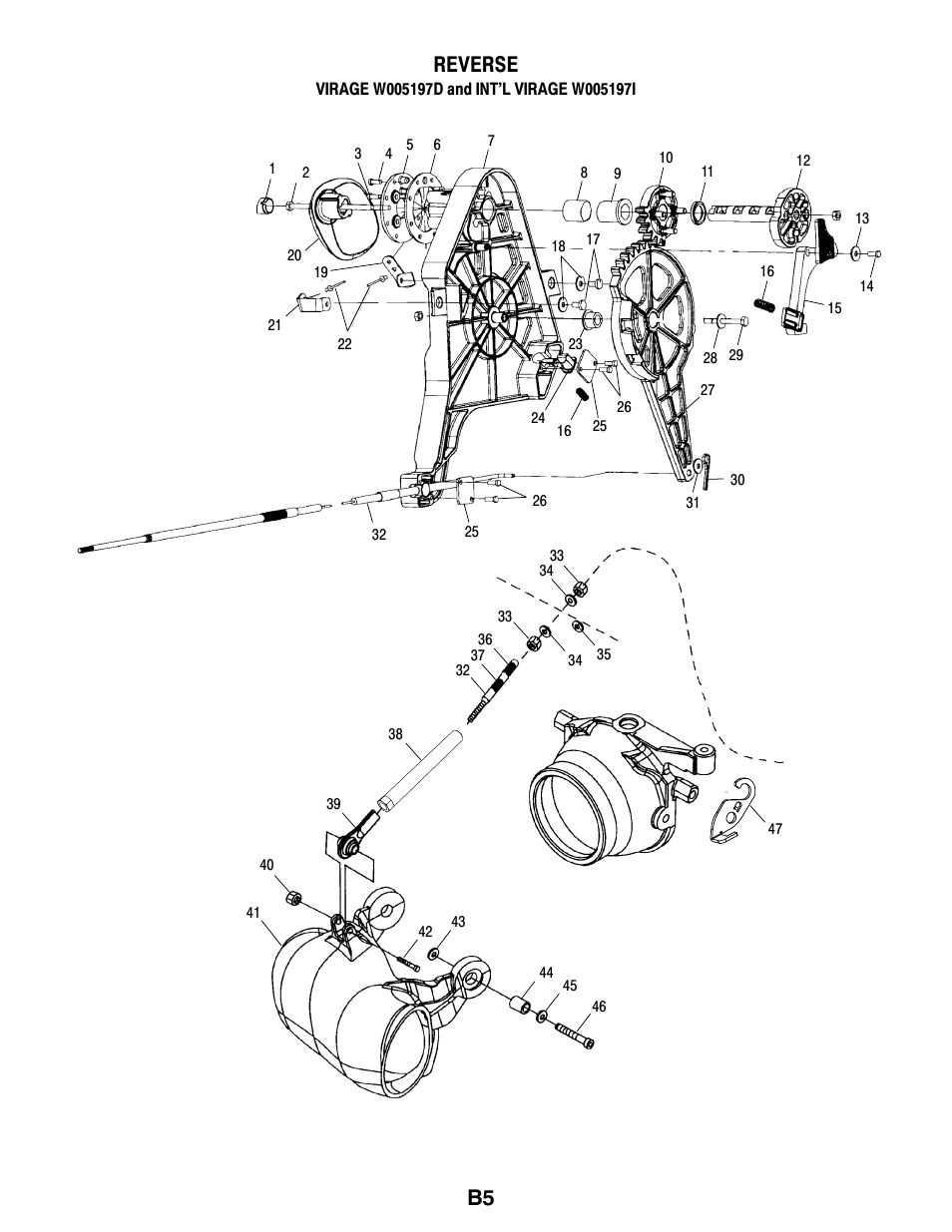 B5 reverse | Polaris VIRAGE W005197D User Manual | Page 19 / 42