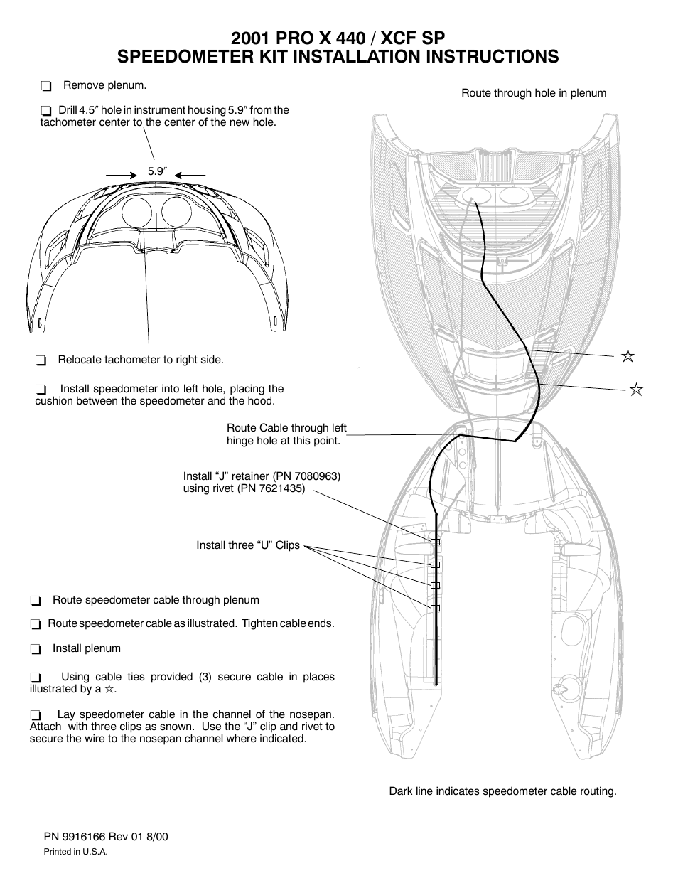 Polaris 2001 PRO X 440 User Manual | Page 3 / 4