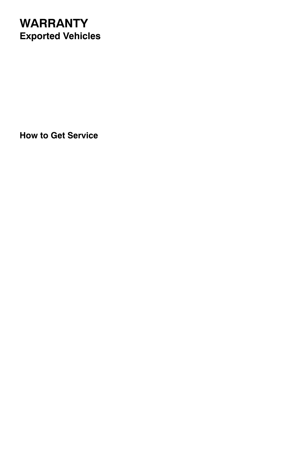 Warranty | Polaris Sportsman 9920374 User Manual | Page 135 / 143