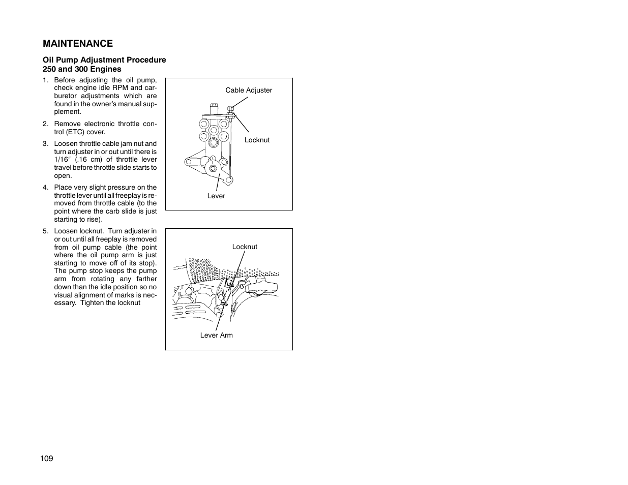 Maintenance | Polaris Offroad Vehicle User Manual | Page 119 / 157